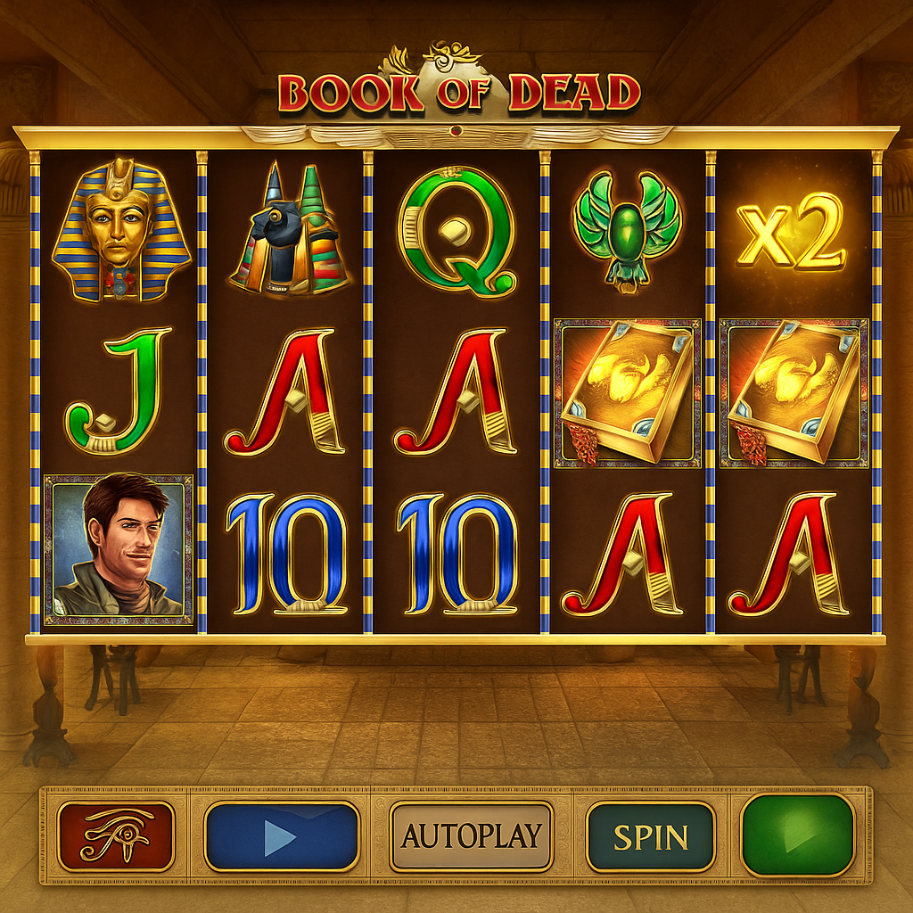 Rabona - Book of Dead Slot Game - Play'n GO