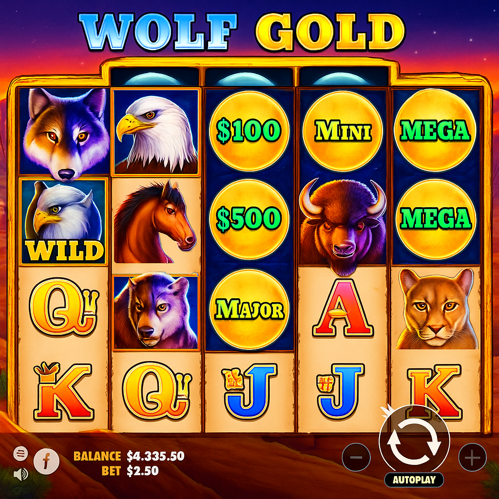 Rabona Casino - Wolf Gold Slot Game - Play Online